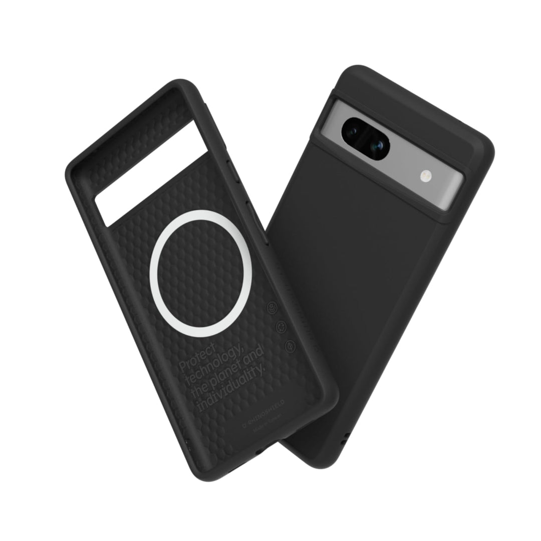 RHINOSHIELD Case kompatibel mit [Pixel 7a] | SolidSuit - MagSafe-kompatibel -Stossdämpfende & schlan