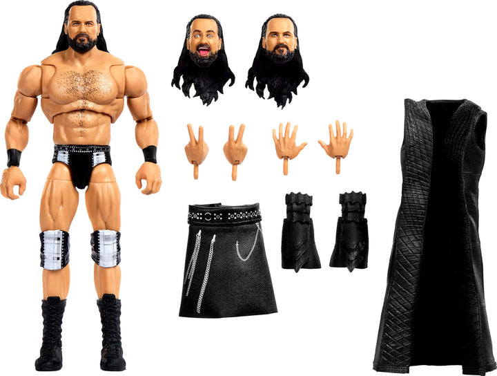 Mattel WWE Ultimate Edition Actionfiguren und Zubehör, 15,2 cm Drew McIntyre Sammelfiguren, austausc