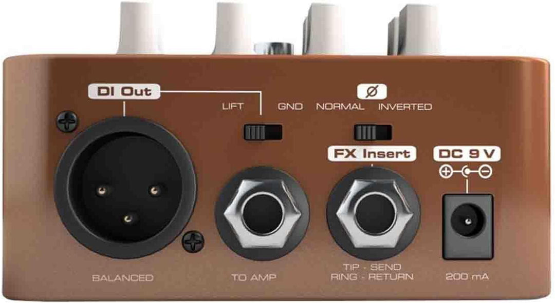 Palmer POCKET AMP ACOUSTIC - Portabler Preamp für Akustische Saiteninstrumente Akustik, Akustik