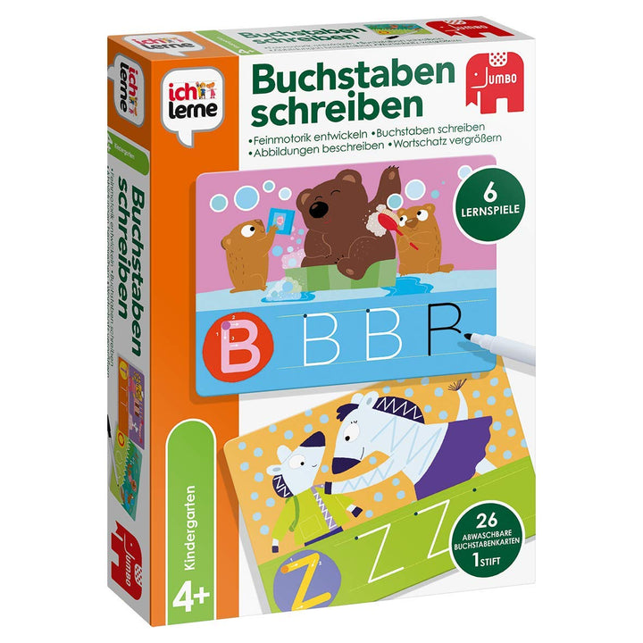 ich lerne Buchstaben schreiben