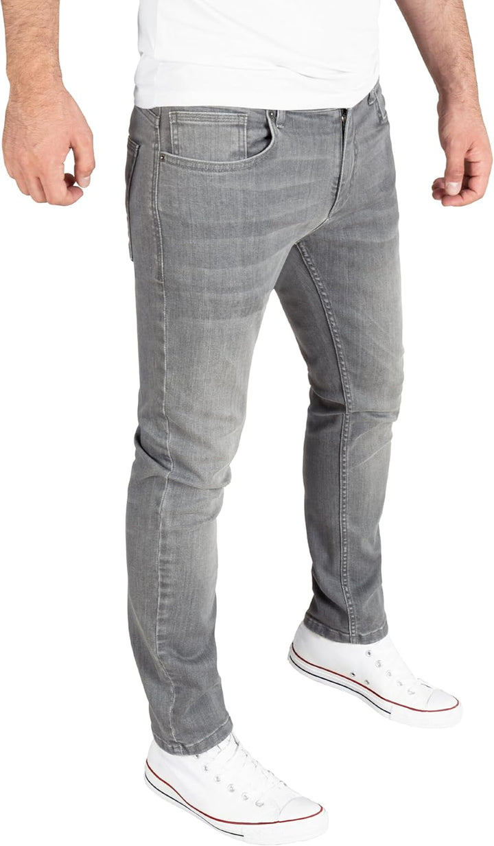 WOTEGA Herren Jeans Alistar Slim Fit 29W / 30L Grau (Steel Gray 184005), 29W / 30L Grau (Steel Gray