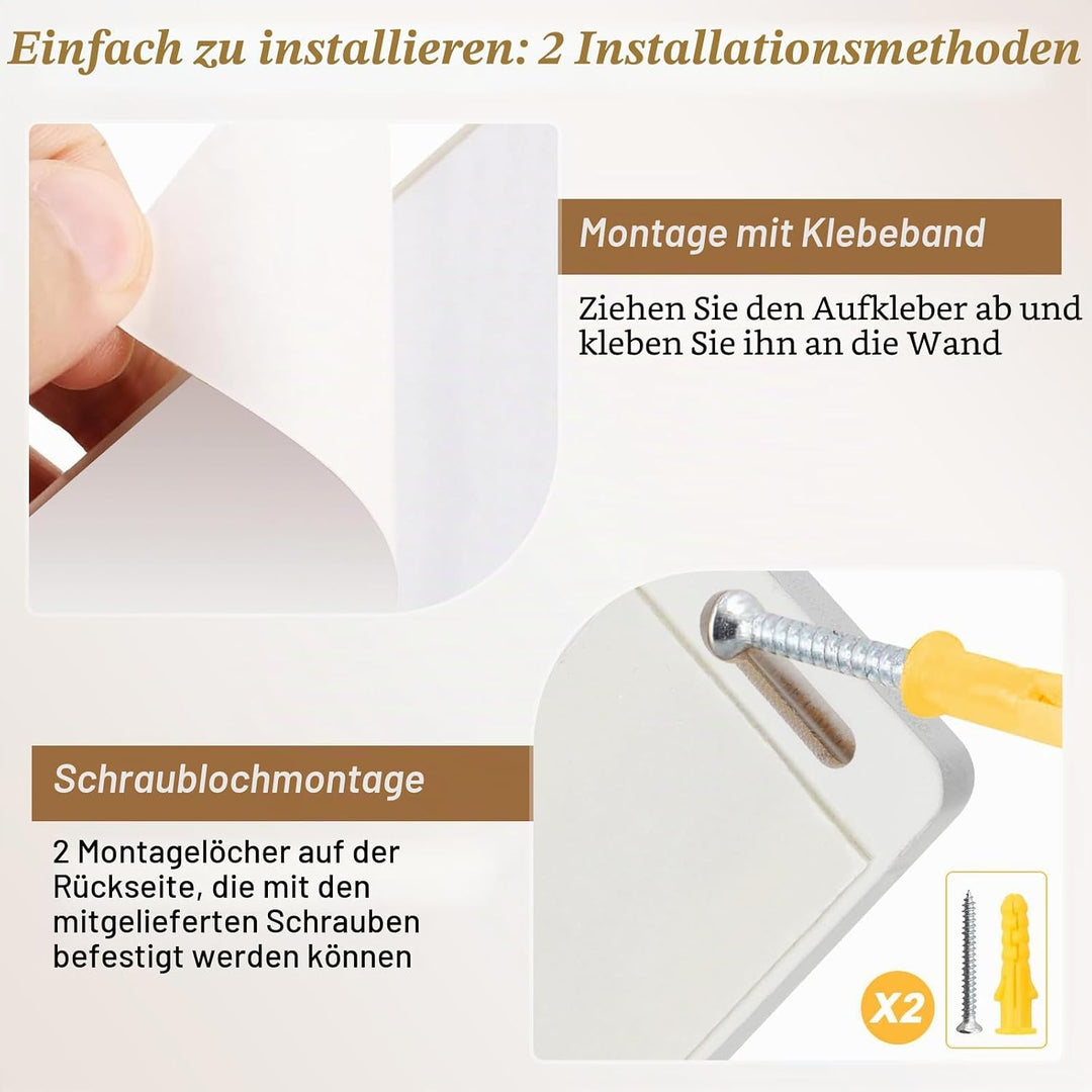 9-fach Brillenhalter Wand,Brillenaufbewahrung, Brillenständer Holz, Sonnenbrillen Organizer, für Son