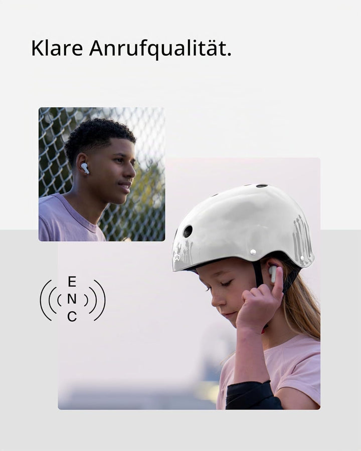 Belkin SoundForm Nano 2 Bluetooth In-Ear Kinderkopfhörer mit integriertem Mikrofon, 28 Std. Akkulauf