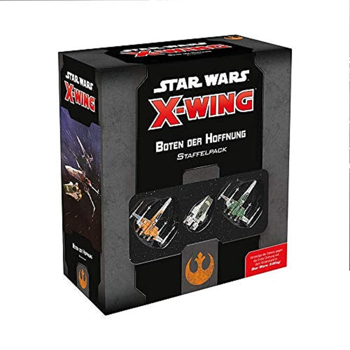 Atomic Mass Games | Star Wars: X-Wing 2. Edition – Boten der Hoffnung | Erweiterung | Tabletop | 2 S