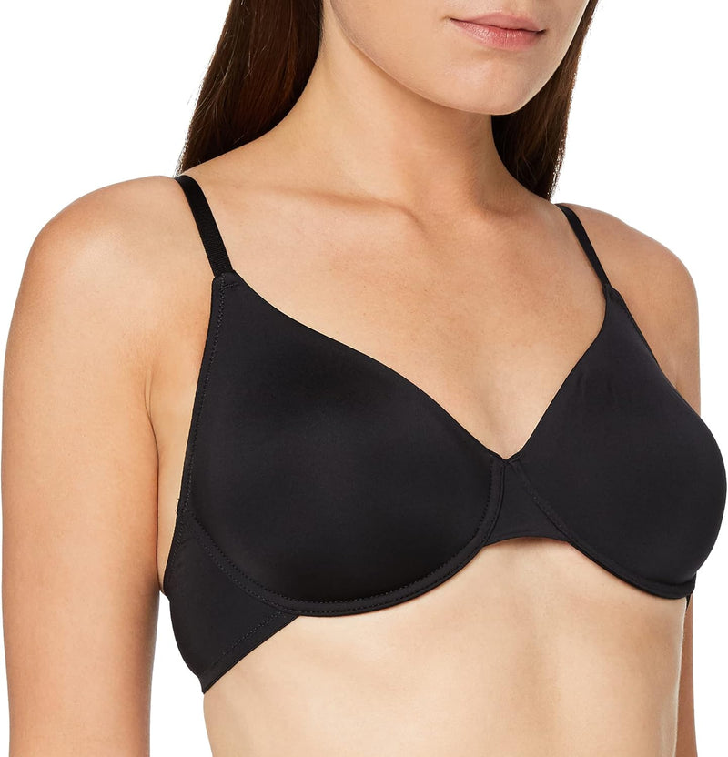 Palmers Micro Fine Push-up BH mit Reifen 85D Schwarz (Schwarz 900), 85D Schwarz (Schwarz 900)