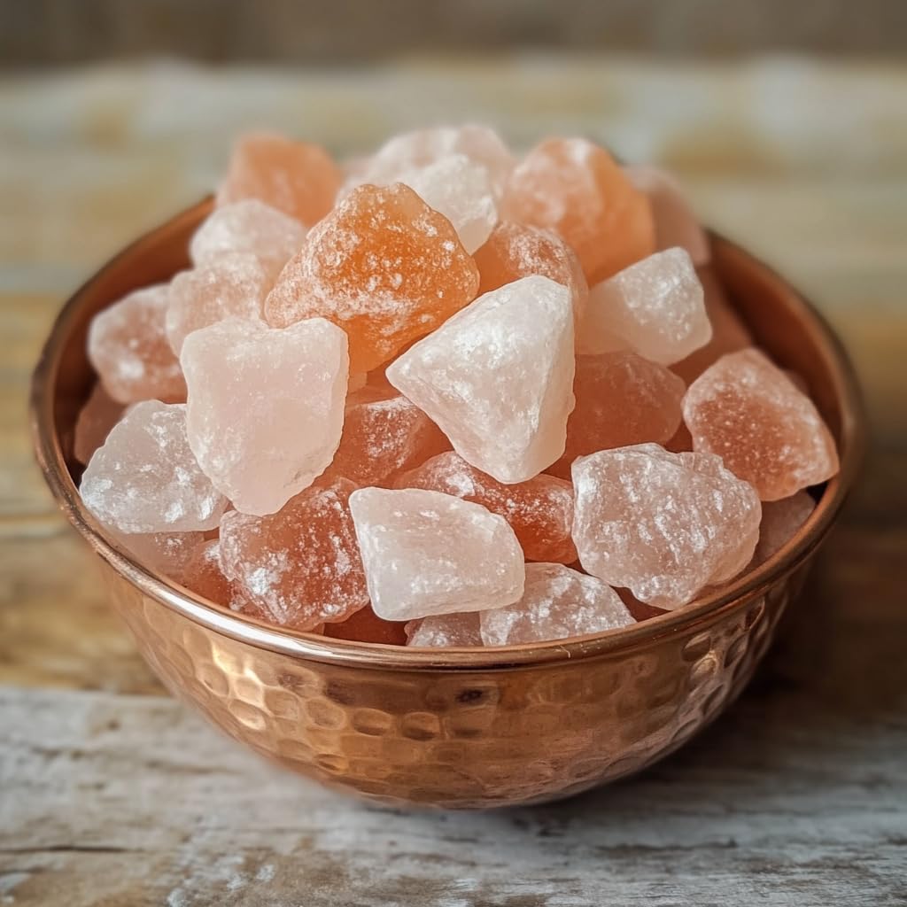 HAF® Rosa Salzbrocken 25 kg | Grobe Steinsalz Brocken ohne Zusätze und naturbelassen aus der Salt Ra