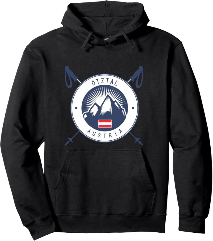 Ötztal Skiurlaub Après-Ski Skifahren Österreich Pullover Hoodie