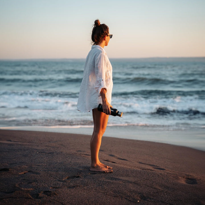 Super Sparrow Trinkflasche Edelstahl - 350ml, 500ml, 620ml, 750ml, 1L - Auslaufsicher Thermoskanne,