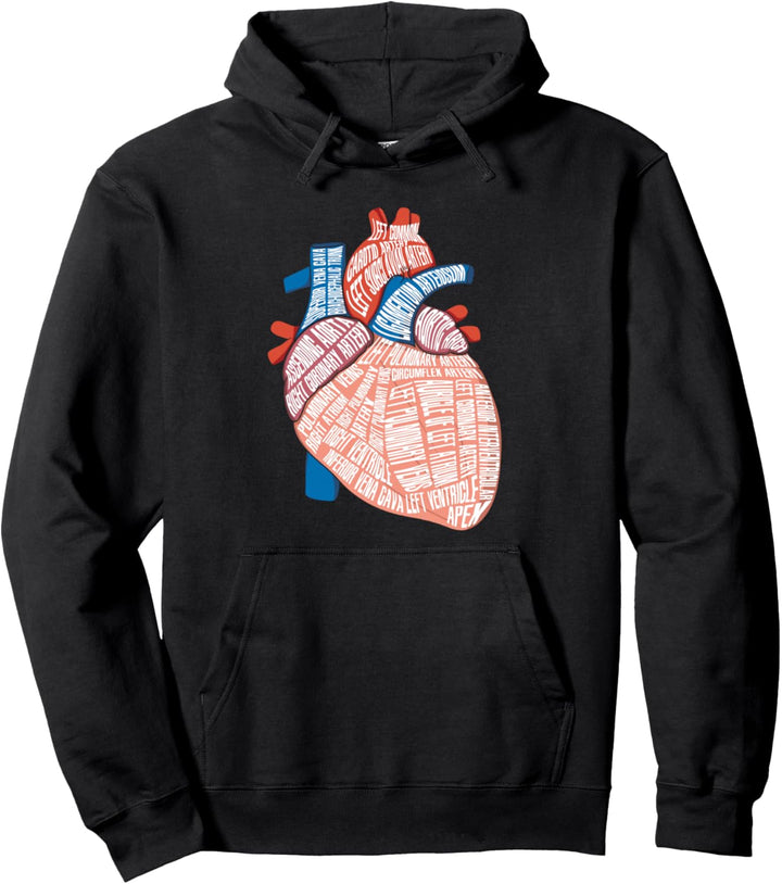Anatomie Herz Für Kardiologie Doktoren - Herz Anatomie Pullover Hoodie