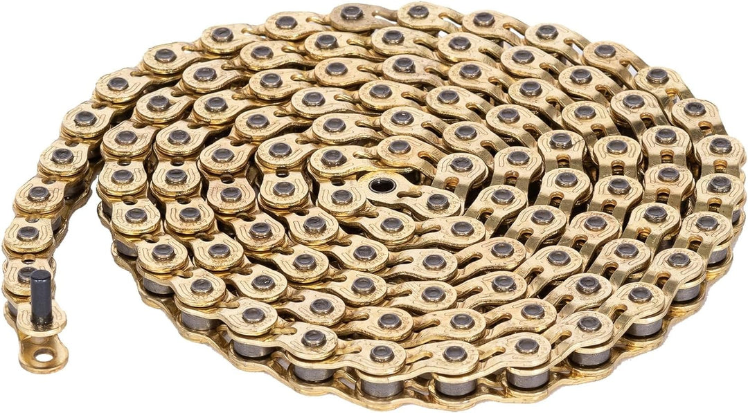 eclat Stroke Halflink Kette | Gold | Halflink
