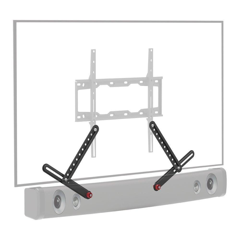 Barkan Universal Soundbar Halterung, für die Montage über oder unter TV, für 13 - 80 Zoll TV, für di