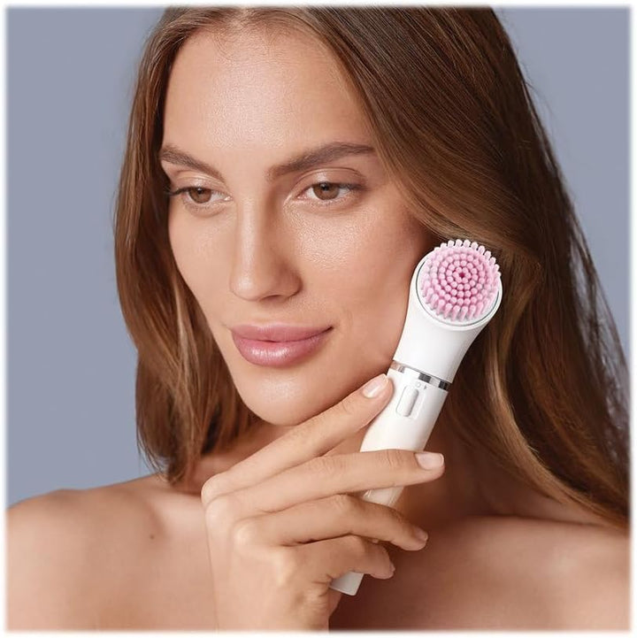 Braun Silk-épil Beauty-Set 9 Deluxe 7-in-1 Epilierer Damen / Haarentferner, Facespa Gesichtsepiliere