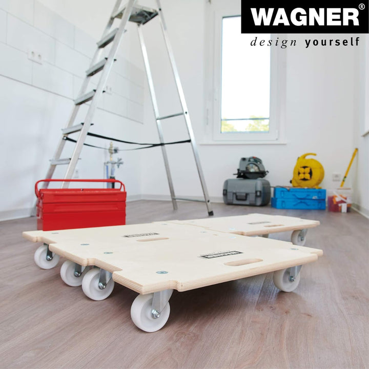 Wagner Transporthilfe MM 1382 I 59 x 39 x 11 cm - Tragkraft 250 kg - ideal für Lasten (Fast) jeder G