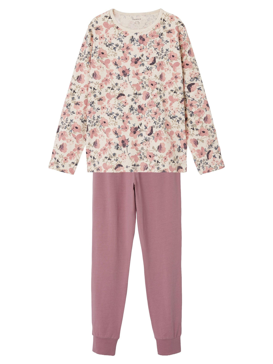 NAME IT Girl Nachtwäsche-Set Langarm 98-104 Nostalgia Rose, 98-104 Nostalgia Rose