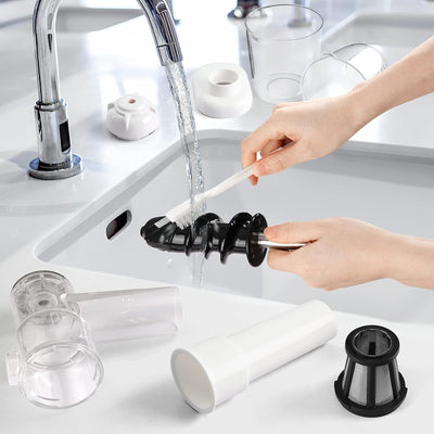 Gdrtwwh Slow Juicer Entsafter Aufsatz für KitchenAid Standmixer, zum Entsaften von Gemüse und