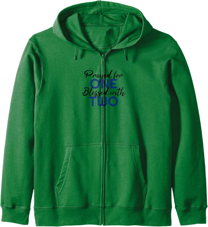 Schwangere Mutter Cute Zitat für Baby gebetet Kapuzenjacke