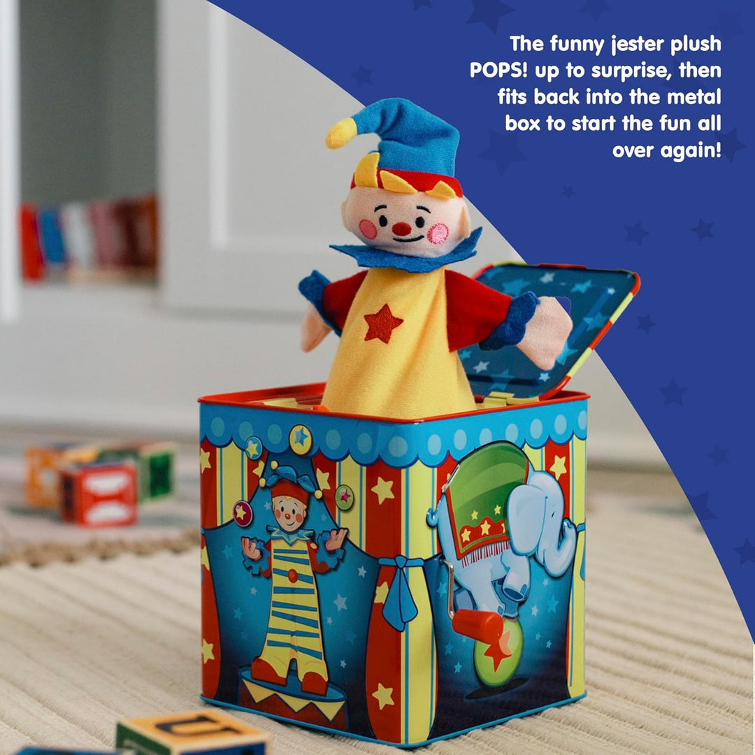 Silly Circus Musical Clown In The Box