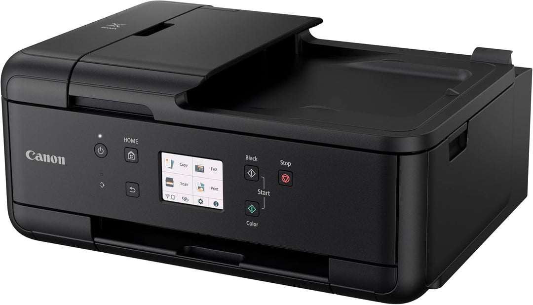 Canon PIXMA TR7650 Multifunktionsdrucker DIN A4 - Farbtintenstrahldrucker schwarz 4 in 1 (Scanner, K