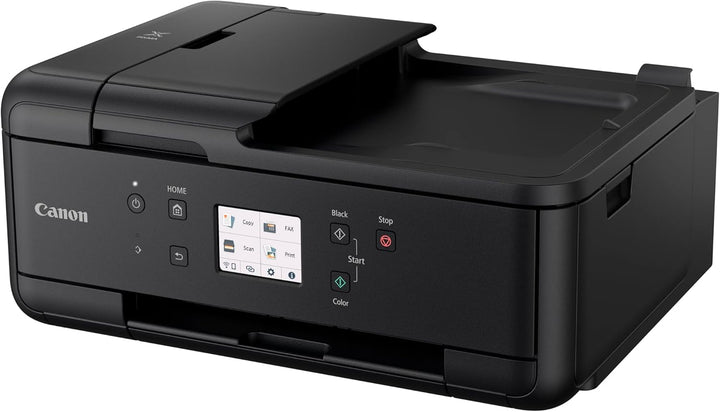 Canon PIXMA TR7650 Multifunktionsdrucker DIN A4 - Farbtintenstrahldrucker schwarz 4 in 1 (Scanner, K