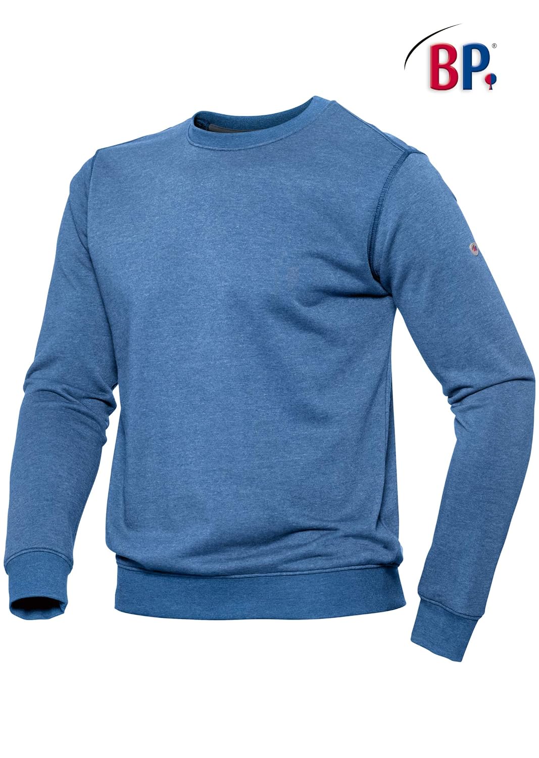 BP 1720-293-0116-M Unisex-Sweatshirt, Schlanke Silhouette, lange Ärmel und Rundhalsausschnitt, 280,0