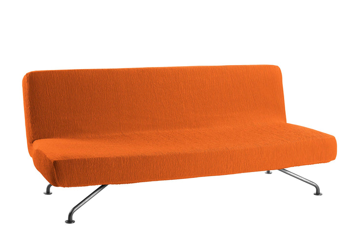 Martina Home Emilia Sofabezug Clic Clac, Stoff, Orange, 180 bis 205 cm, Orange