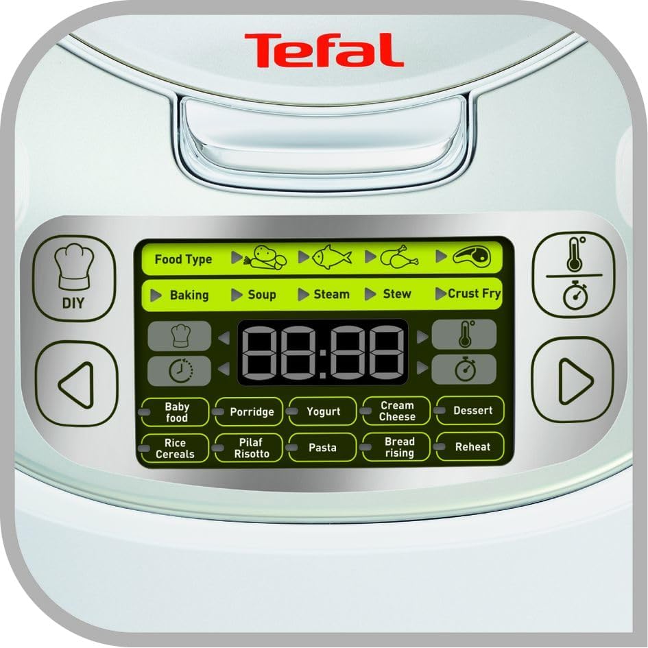 Tefal RK8121 Multikocher 45in1 | 45 automatische Kochprogramme | Verzögerter Start | Warmhaltefunkti