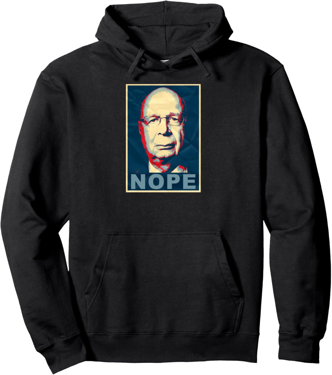 Klaus Schwab Nö Pullover Hoodie