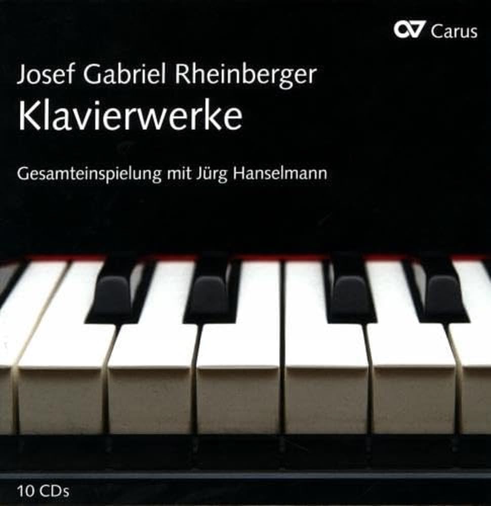 Rheinberger: Das Gesamte Klavierwerk, Audio-CD