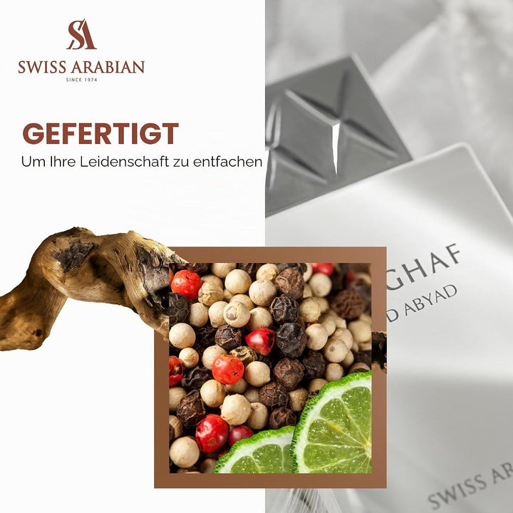Swiss Arabian Shaghaf Abyad OUD EDP 75 ml White, White