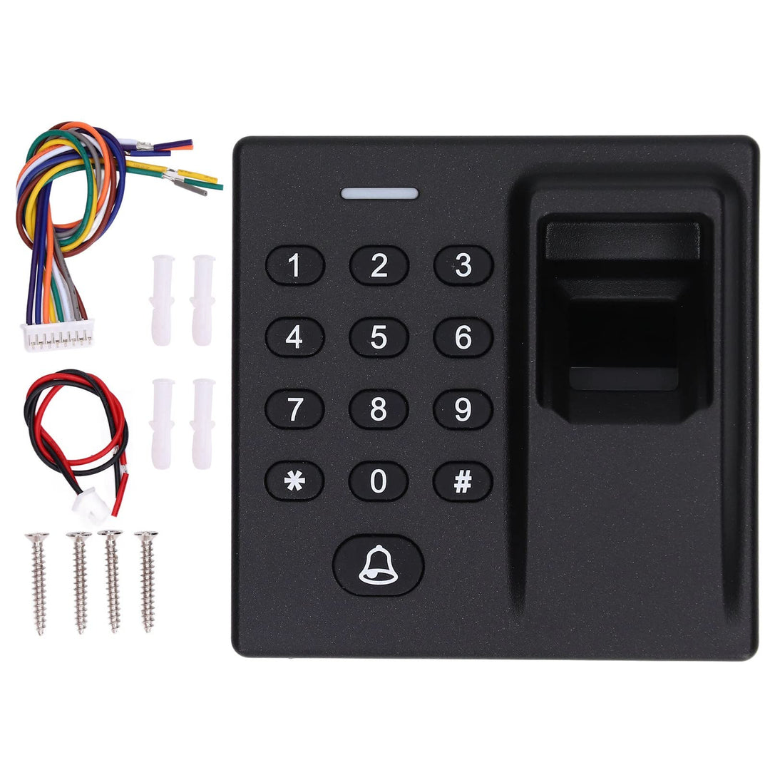 Zugangskontrolle Türschloss, Elektronisches Smart Keyless Fingerabdruck-Türschloss mit Tastatur Zuga
