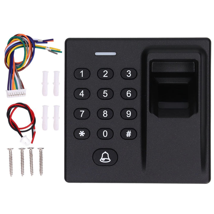 Zugangskontrolle Türschloss, Elektronisches Smart Keyless Fingerabdruck-Türschloss mit Tastatur Zuga