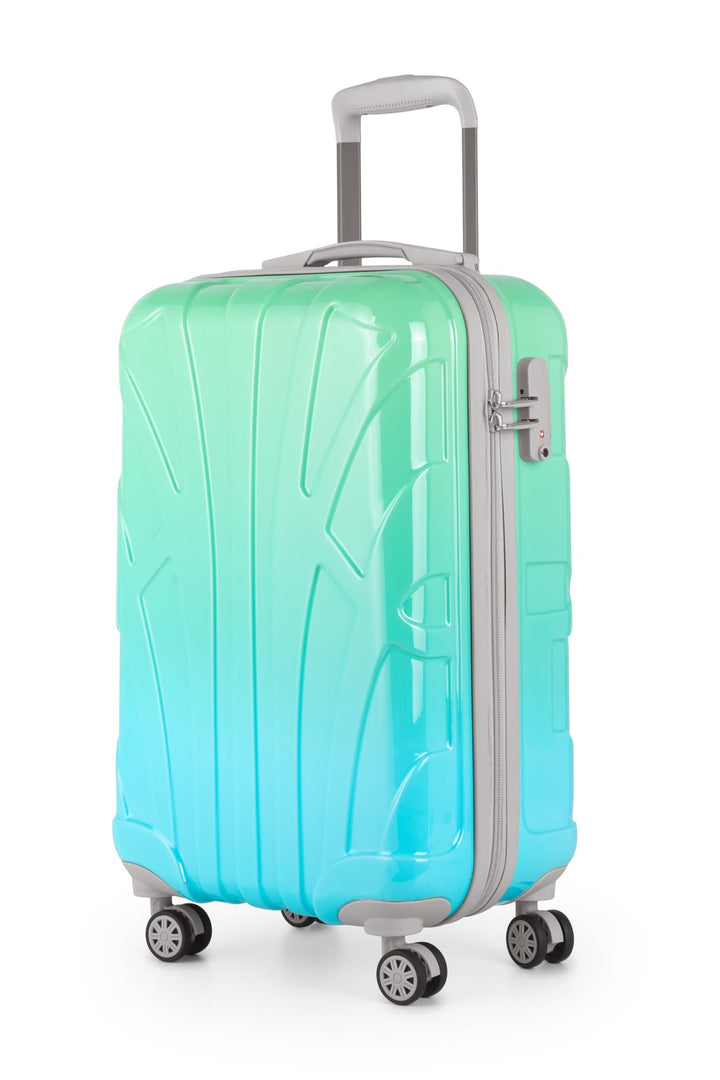 suitline - Handgepäck Hartschalen-Koffer Koffer Trolley Rollkoffer Reisekoffer, TSA, 55 cm, ca. 34 L