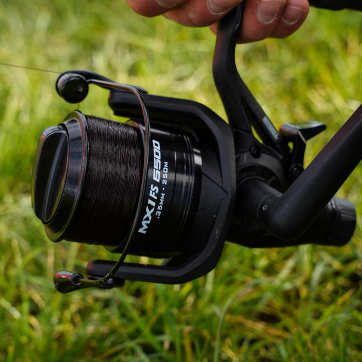 Mitchell MX1 FS Freilauf-Angelrolle mit Baitrunner System – Friedfisch- und Karpfenangeln – Brassen,