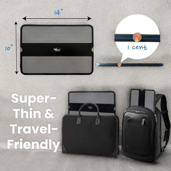 MAX SMART Laptop-Schosspolster Laptop Underlay Notebook Cushdesk Kniekissen Unterlage mit Retractabl