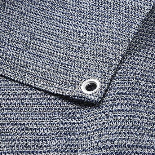 PAT Europe B.V. Zeltteppich Grau Vorzeltteppich Metall Ösen Vorzeltboden 2,5 x 5,5 Meter, 2,5 x 5,5