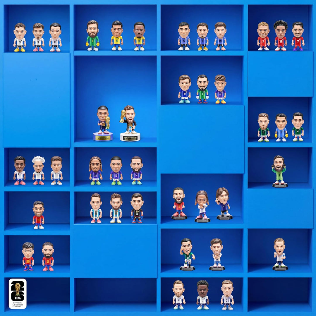 FIFA World Cup 2026™ Ballers Serie 1 2er-Pack von ZURU - Lizenzierte FIFA Sammlerfigur, Unboxing Fus
