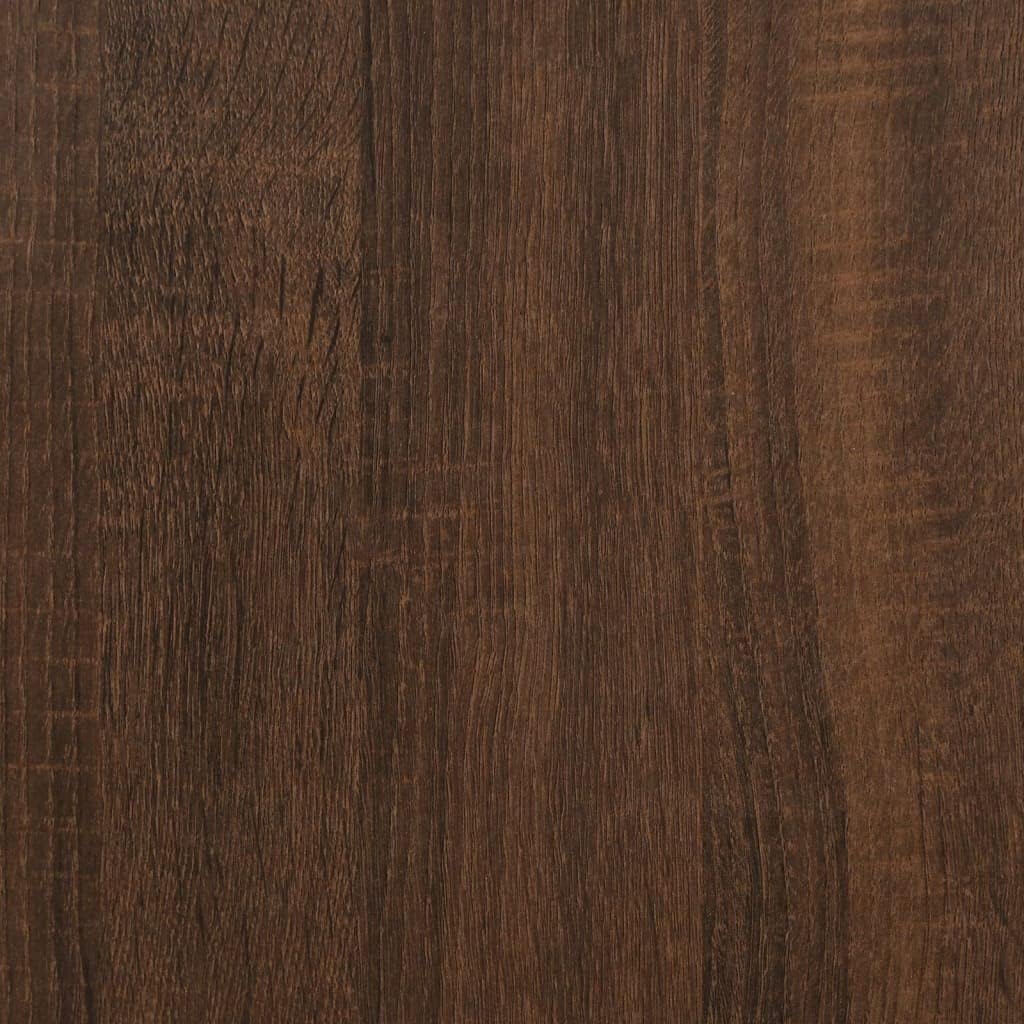 vidaXL Hängeschrank Braun Eichen-Optik 39,5x31x60 cm Holzwerkstoff Hängeschrank 40 cm Braune Eiche,