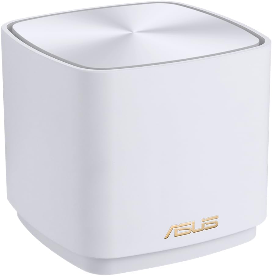 ASUS ZenWiFi XD4 Plus 2er Set AX1800 Whole-Home Mesh WiFi 6 System kombinierbarer Router (bis zu 306