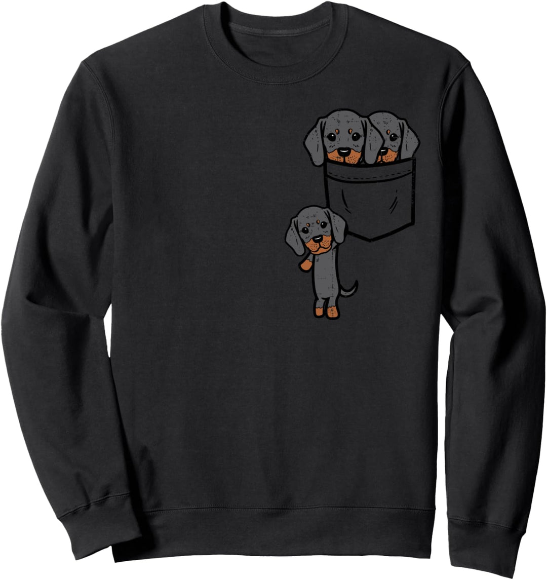 Pocket Dachshunds Cute Weiner Sausage Dog Animal Pet Gift Sweatshirt