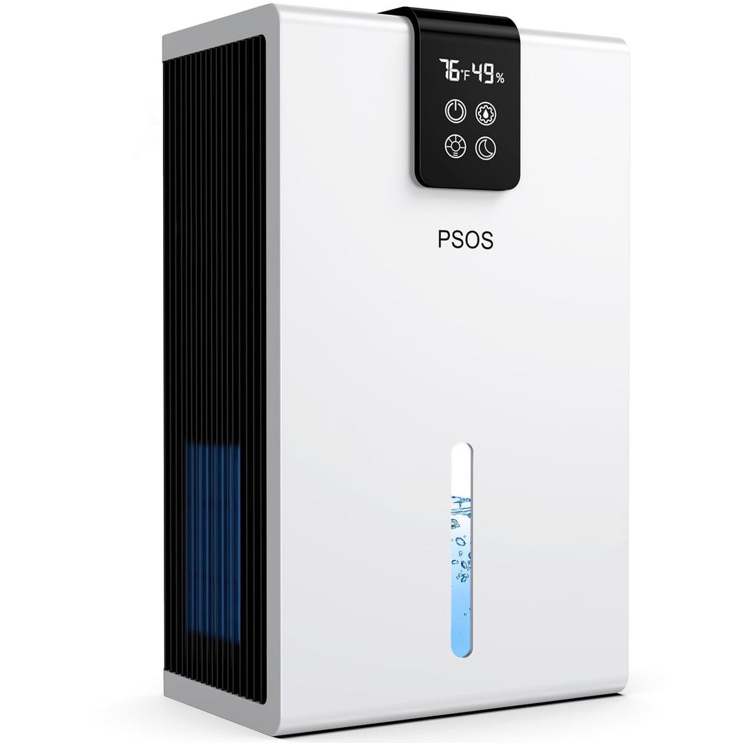 Luftentfeuchter, 2800ML Elektrischer Luftentfeuchter mit Ultra-Leise Automatischer Abschaltung, 7 Fa