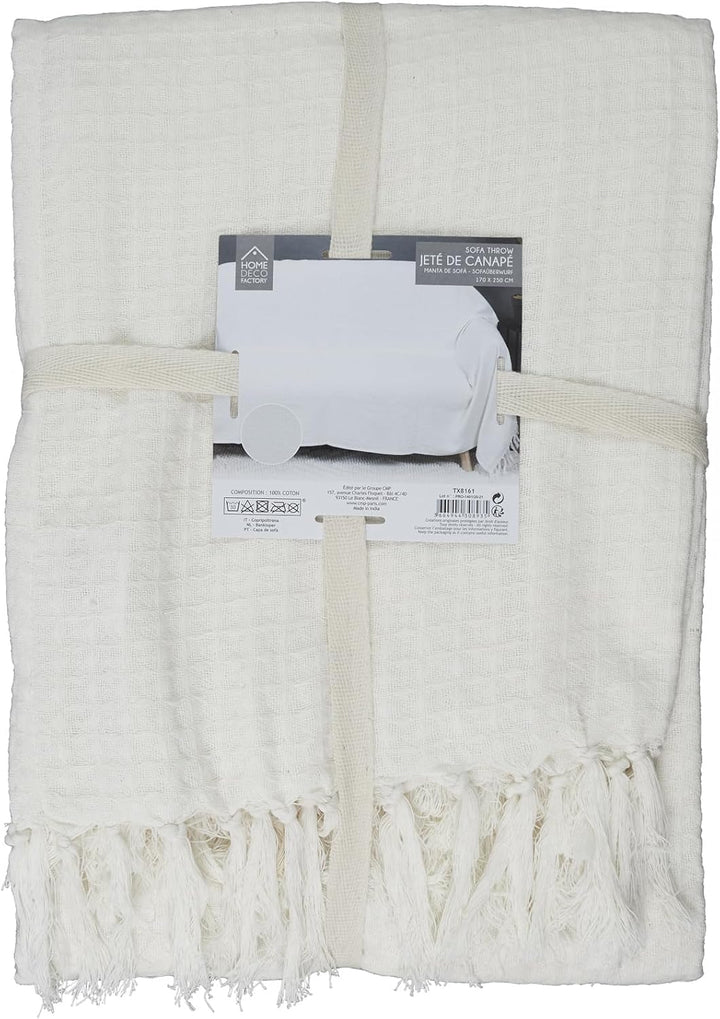 HOME DECO FACTORY Manta GOFRADA 170x250 cm MARFI