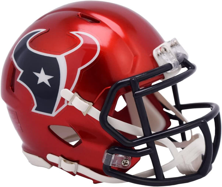 Riddell Speed Mini Football Helm ON-Field Houston Texans