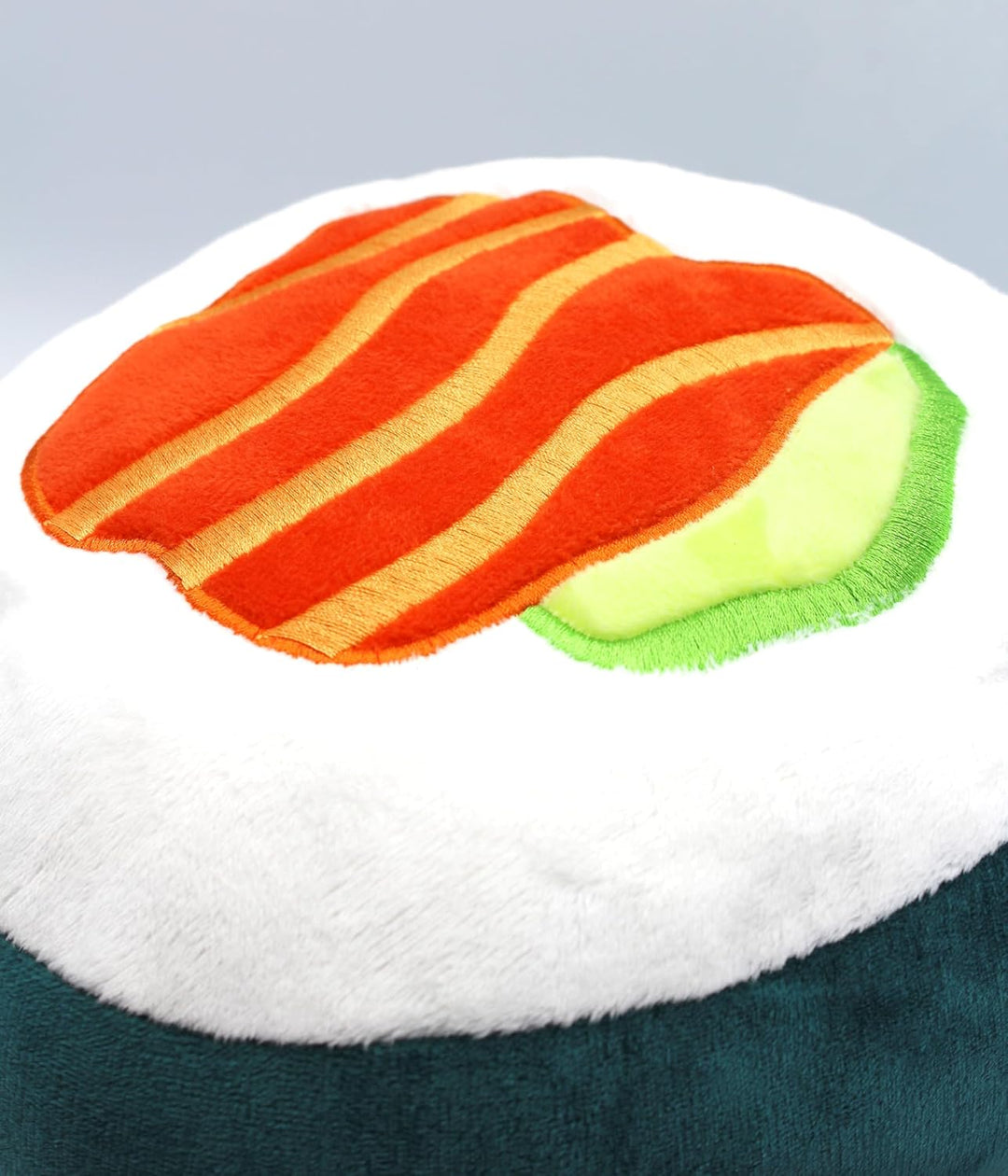 Joy Toy Plushi Maki Sushi mit Lachs Plüsch 20 cm, Rosa (Pink) Maki Lachs, Maki Lachs