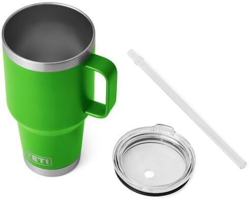 YETI Rambler Strohbecher, Canopy Green, 35 oz (1035 ml), Canopy Green