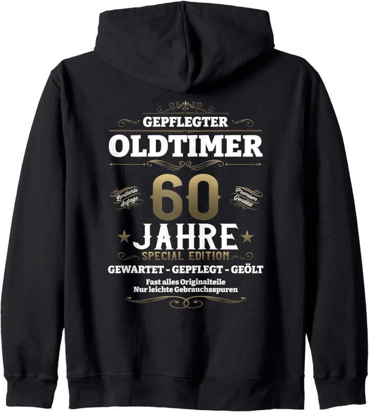 60. Geburtstag Herren Oldtimer Jahrgang 1964 Geschenke Kapuzenjacke