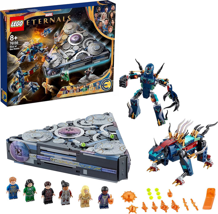LEGO 76156 Marvel Aufstieg des Domo Optimierte Verpackung Single, Optimierte Verpackung Single