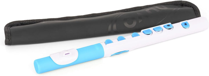 NUVO TooT 2.0, weiss-blau, mit Klappen Einzelbett, Einzelbett