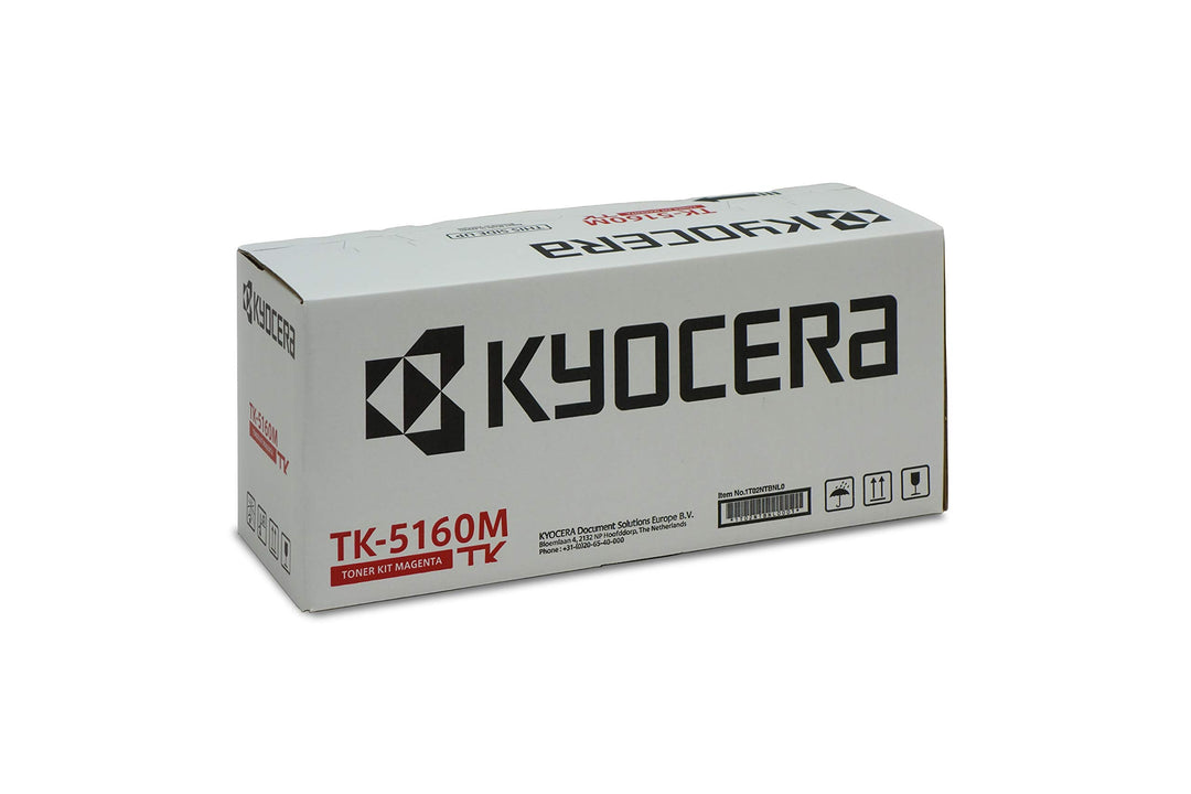 Kyocera TK-5160M Toner Magenta. Original Toner-Kartusche 1T02NTBNL0. Kompatibel für ECOSYS P7040CDN,