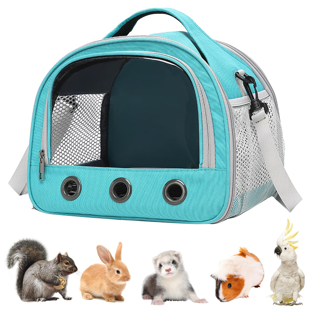 30 * 27 * 21cm Transportbox Katze, Meerschweinchen-Tragetasche, Katzen Tragetasche, mit Schultergurt