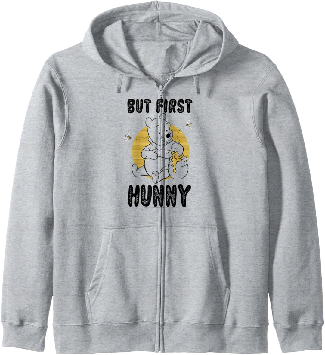 Disney Winnie The Pooh But First Hunny Honey Kapuzenjacke